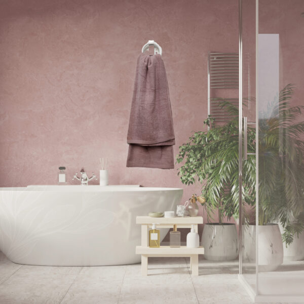 "Premium Cotton Bath Towels - Elegant colors"