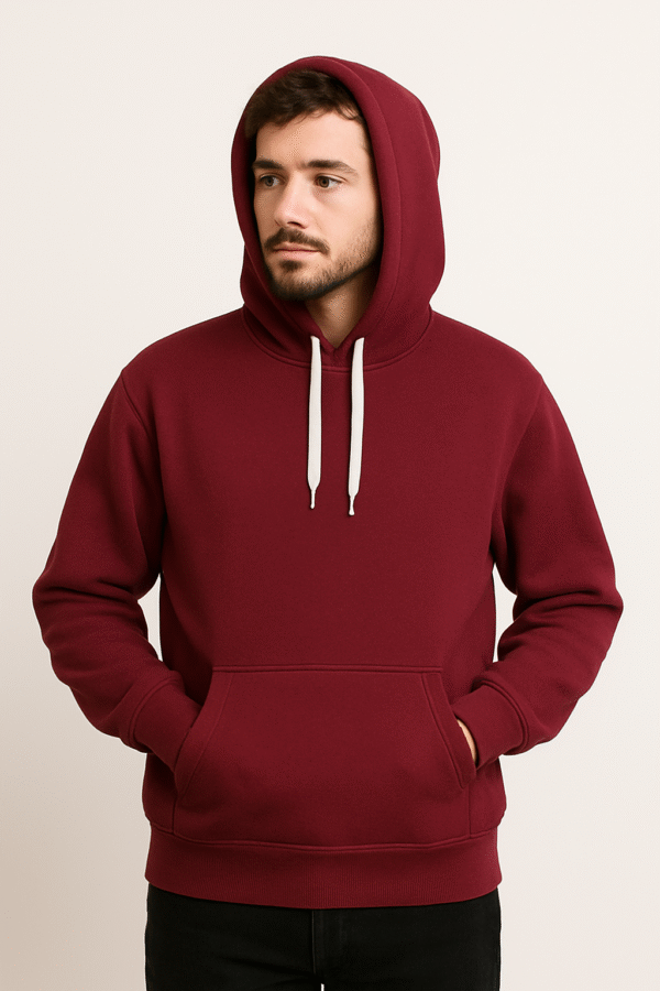Maroon Pullover Hoodie