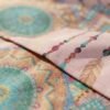 Premium Cotton Satin Multicoloured Printed Pearl Design Bedsheet with Pillowcase