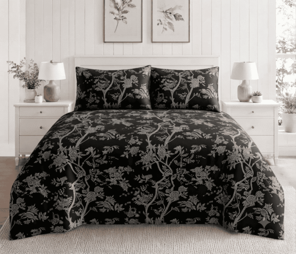 Floral Print Unique Color&Design Bedsheet” Cotton Satin