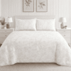 Floral Print Unique Color&Design Bedsheet” Cotton Satin