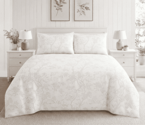 Floral Print Unique Color&Design Bedsheet” Cotton Satin