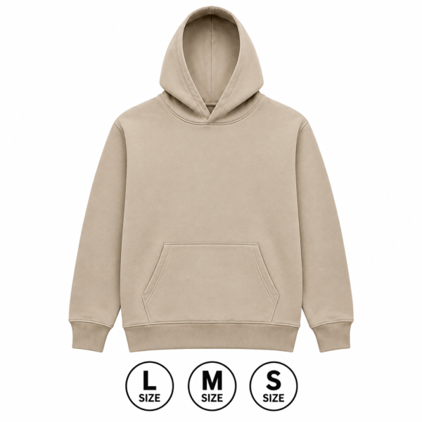 ChatGPT Image Aug 3, 2026, 07_16_22 PM Premium Unisex Beige Fleece Hoodie - Ultra Soft & Warm Pullover Sweatshirt