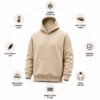 ChatGPT Image Aug 3, 2026, 07_17_35 PM Premium Unisex Beige Fleece Hoodie - Ultra Soft & Warm Pullover Sweatshirt
