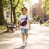 West Ham United "HAMMERS" T-Shirt & Maroon Crossbody Bag Set | Official Fan Streetwear Combo for Men & Women