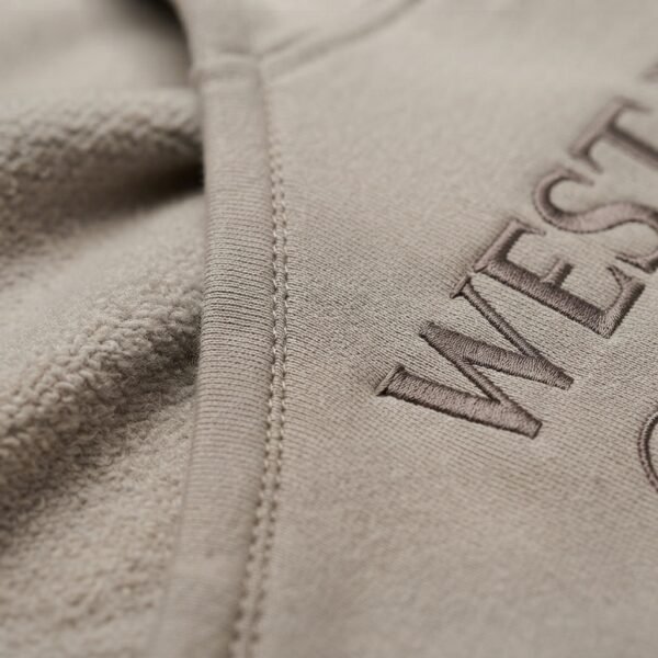 West Ham United Official Style Beige Hoodie | Est. 1895 Hammers Graphic Streetwear Pullover for Men & Women