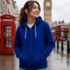 WhatsApp Image 2026-08-04 at 10.52.54 PM (1) Unisex Royal Blue Full Zip Hoodie – Premium Cotton Fleece Hooded Sweatshirt with Kangaroo Pocket