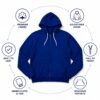 WhatsApp Image 2026-08-04 at 10.52.54 PM Unisex Royal Blue Full Zip Hoodie – Premium Cotton Fleece Hooded Sweatshirt with Kangaroo Pocket