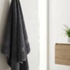 Premium Charcoal Grey Cotton Bath Towel – Ultra Soft, Highly Absorbent & Quick-Dry Bathroom Towel