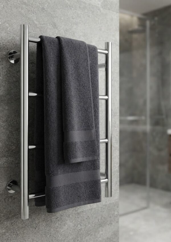 Premium Charcoal Grey Cotton Bath Towel – Ultra Soft, Highly Absorbent & Quick-Dry Bathroom Towel